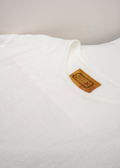 ZIIIN / "AVENO" One Pocket Loose Tunic / MILK