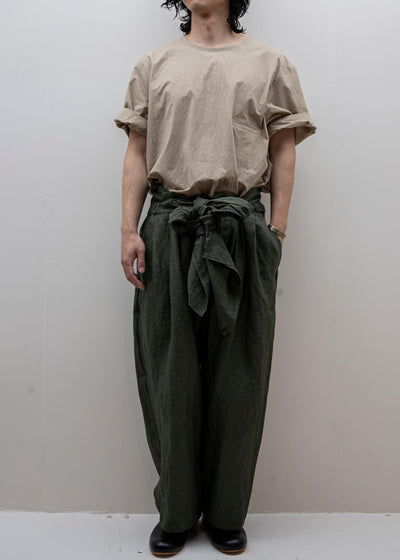 ZIIIN TENGU Suspenders BONTAN Pants / MOSS