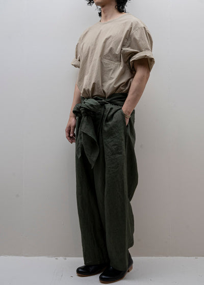 ZIIIN TENGU Suspenders BONTAN Pants / MOSS