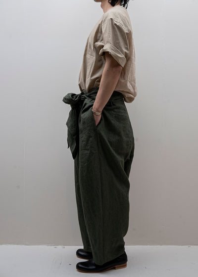 ZIIIN TENGU Suspenders BONTAN Pants / MOSS