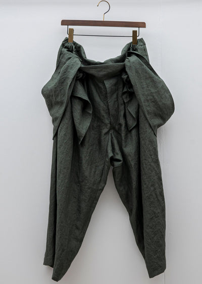 ZIIIN TENGU Suspenders BONTAN Pants / MOSS