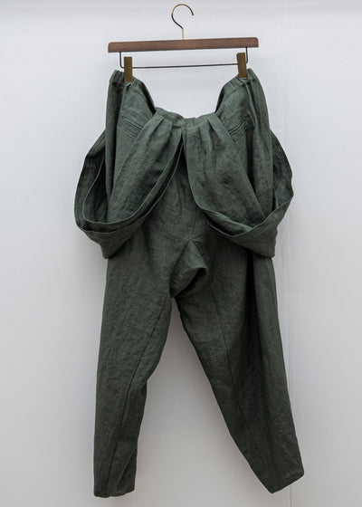 ZIIIN TENGU Suspenders BONTAN Pants / MOSS