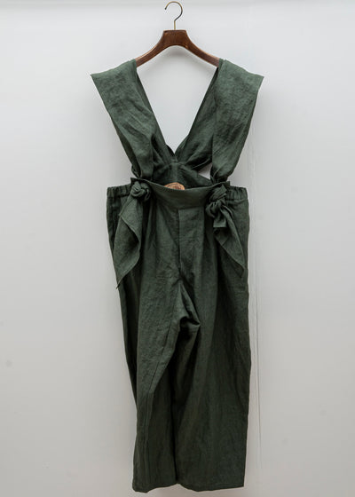 ZIIIN TENGU Suspenders BONTAN Pants / MOSS