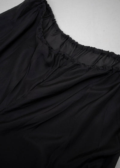 SCHA / Art#1478 / Habutai Silk Pyjama Pants / Black