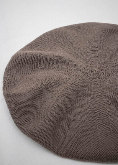 SCHA / Art#1453 /Flying Duck "11-3L-E" Cotton Beret / Gray Beige