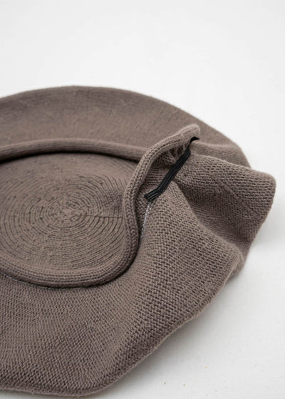 SCHA / Art#1454 / Flying Duck "10-E-ZZ" Cotton Beret / Gray Beige