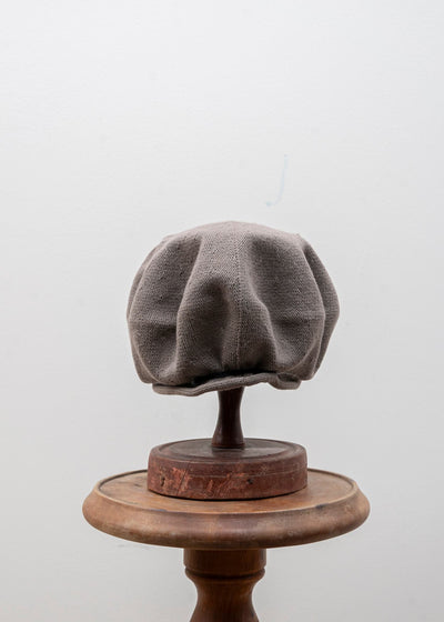 SCHA / Art#1454 / Flying Duck "10-E-ZZ" Cotton Beret / Gray Beige