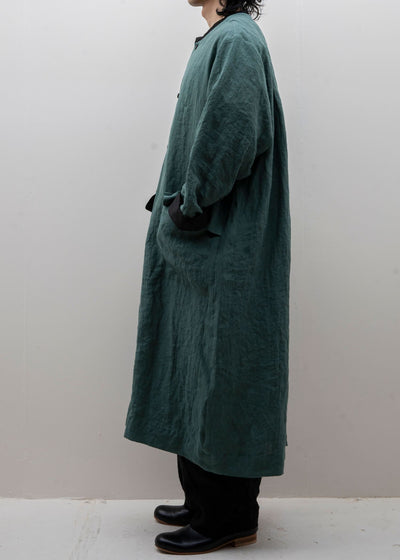 ZIIIN / "SANZOH" Desert coat / BLUE GREEN