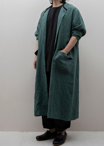 ZIIIN / "SANZOH" Desert coat / BLUE GREEN