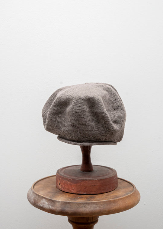 SCHA / Art#1453 /Flying Duck "11-3L-E" Cotton Beret / Gray Beige