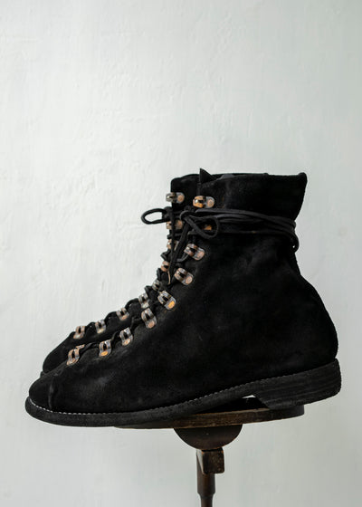 GUIDI / "205" CARF REVERS NEW HIKING / SOLE LEATHER / CARF FULL GRAIN / BLKT
