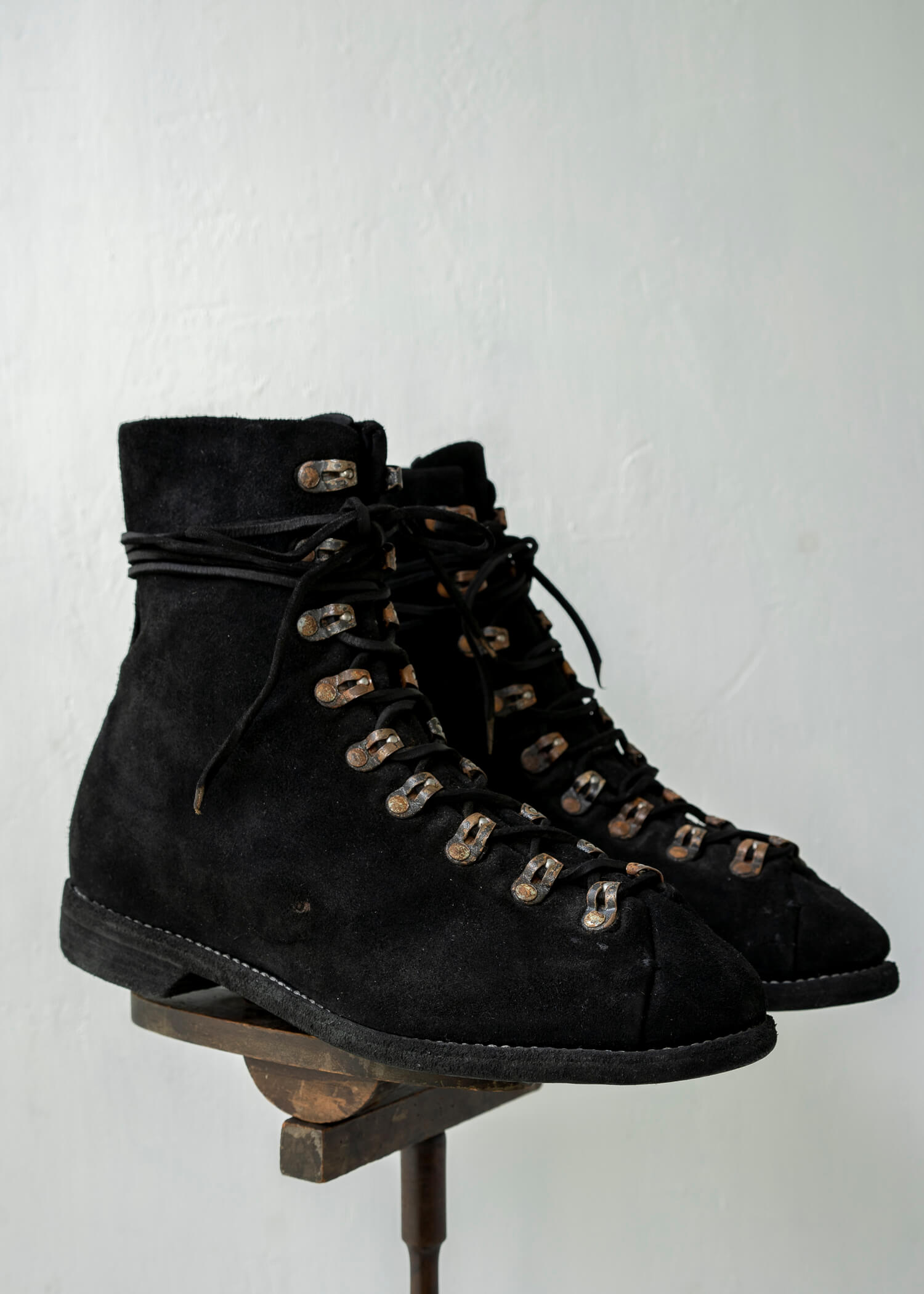 GUIDI / "205" CARF REVERS NEW HIKING / SOLE LEATHER / CARF FULL GRAIN / BLKT