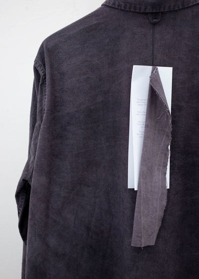 OLIVER CHURCH Over Shirt Anthracite or Madder
