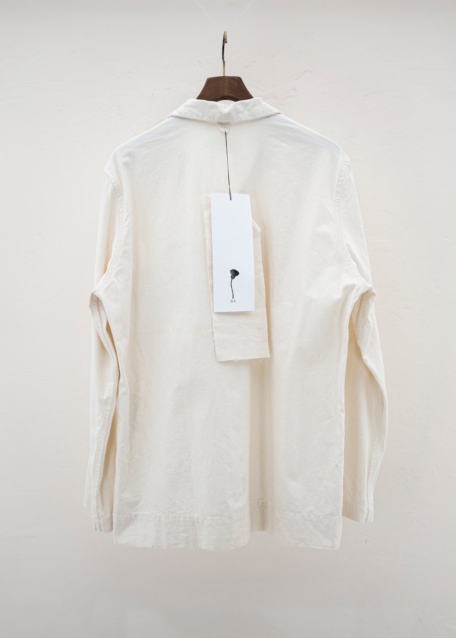 OLIVER CHURCH Over Shirt Undyed