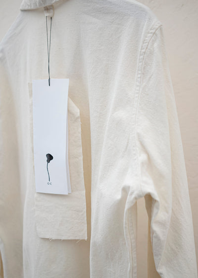 OLIVER CHURCH Over Shirt Undyed