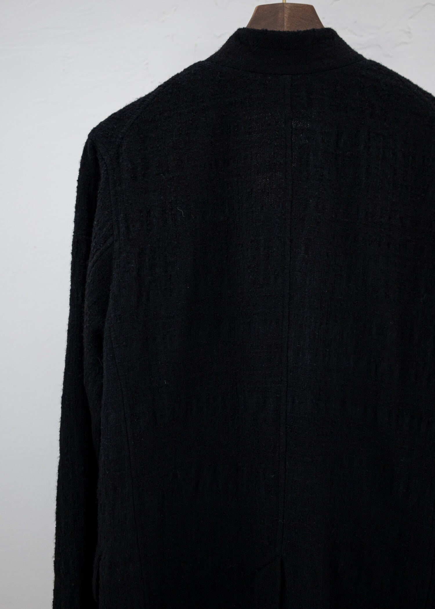 Jurgen Lehl Matocas silk wool stand collar jacket