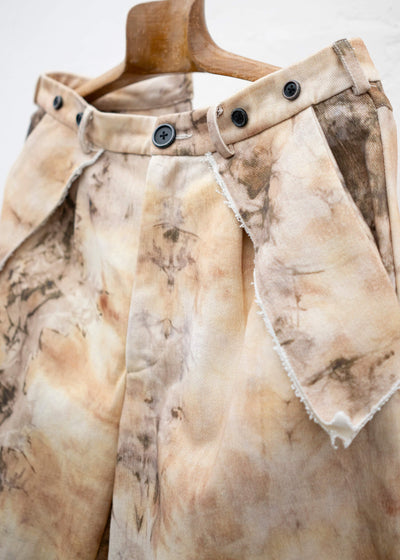 Peng Tai DYED SUSPENDER TROUSER