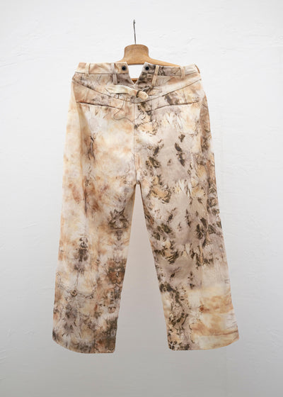 Peng Tai DYED SUSPENDER TROUSER