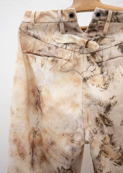 Peng Tai DYED SUSPENDER TROUSER