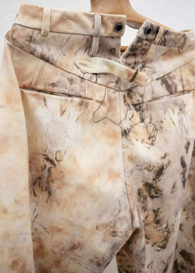 Peng Tai DYED SUSPENDER TROUSER