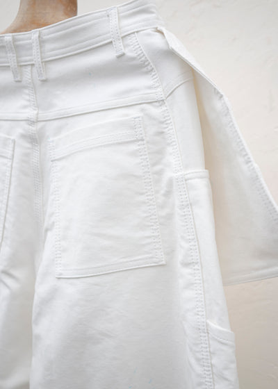 HED MAYNER CARGO PANTS WHITE