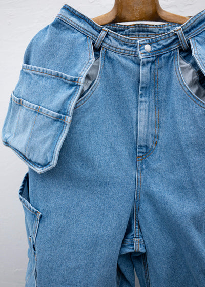 HED MAYNER CARGO DENIM BLUE