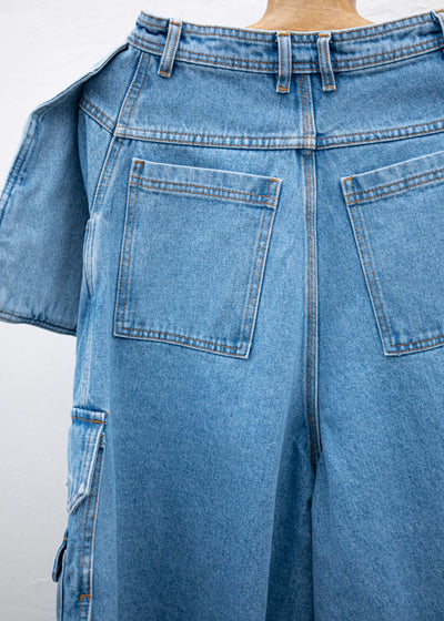 HED MAYNER CARGO DENIM BLUE