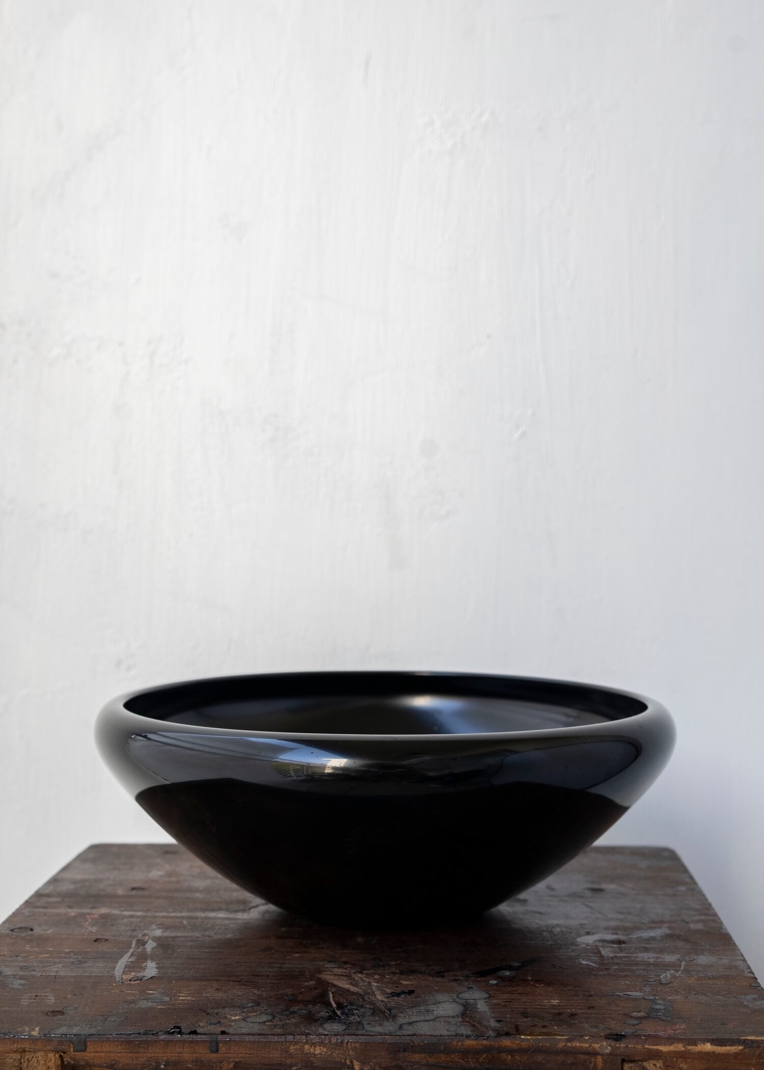 Kimio Onodera / "Ancient Iron Bowl" / Black / Lacquerware
