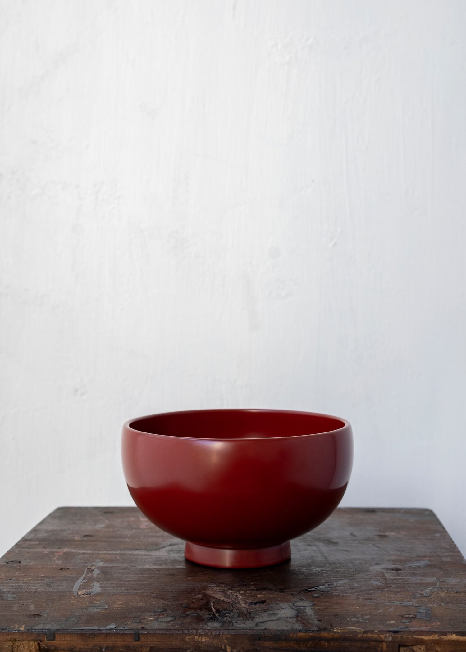 Kimio Onodera / "Mori Bowl" / Vermillion / Lacquerware