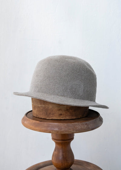 SCHA / "ART#1242" RABBIT FUR HAT LAZY "PD-4" / natural