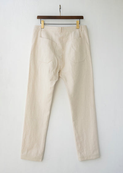 JAN-JAN VAN ESSCHE / "TROUSERS#49" REGULAR FIT TROUSERS / KINARI / HEMP CLOTH