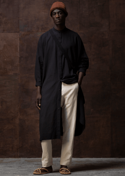 JAN-JAN VAN ESSCHE / "TROUSERS#49" REGULAR FIT TROUSERS / KINARI / HEMP CLOTH