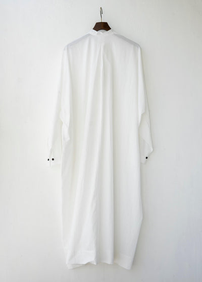 JAN-JAN VAN ESSCHE / "SHIRT#78" OVERSIZED LONG SHIRT / OFF-WHITE CO / LI TYPEWRITTER