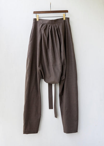 HED MAYNER / "HMP507" BRW / SHERWAL PANTS