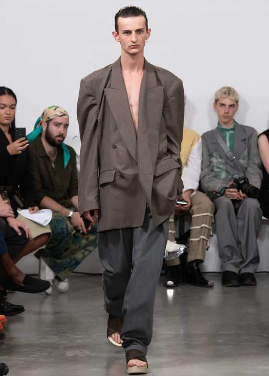 HED MAYNER / "HMP507" GRY / SHERWAL PANTS