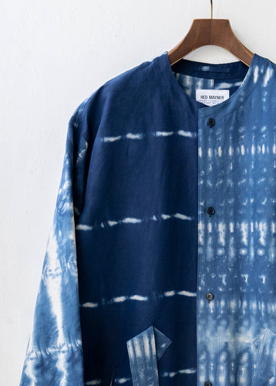 HED MAYNER / "HMC101" BLU/WHT / BELTED COAT