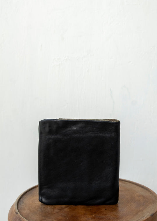 GUIDI / "B7"WALLET /HORSE FULL GRAIN / BLKT