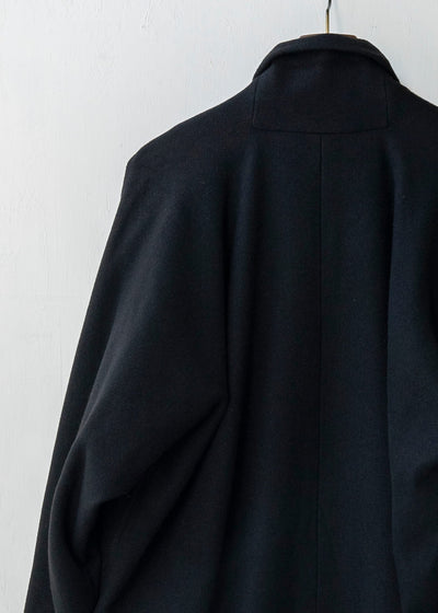 JAN-JAN VAN ESSCHE / "COAT#24" BLACK YAK WOOL