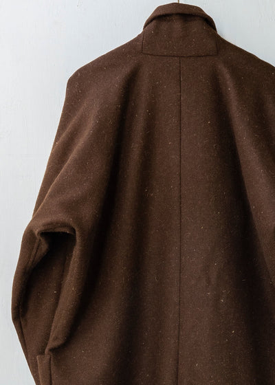 JAN-JAN VAN ESSCHE / "COAT#24" TOBACCO LODEN