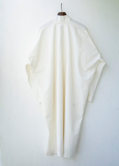 JAN-JAN VAN ESSCHE / "TUNIC#26" OFF- WHITE WASHI SHIRTING