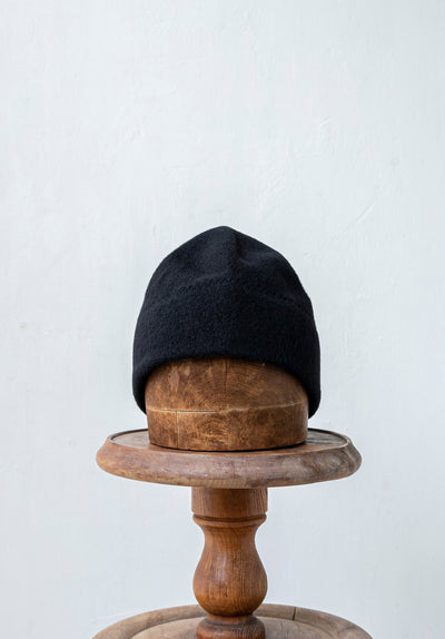 SCHA / "Art#934" Wool Watch cap / black
