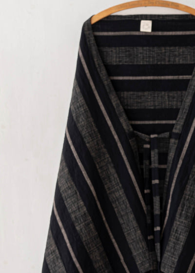 JAN-JAN VAN ESSCHE / "SCARF#23" BOLD STRIPED CLOTH