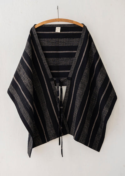 JAN-JAN VAN ESSCHE / "SCARF#22" BOLD STRIPED CLOTH
