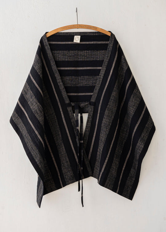 JAN-JAN VAN ESSCHE / "SCARF#22" BOLD STRIPED CLOTH