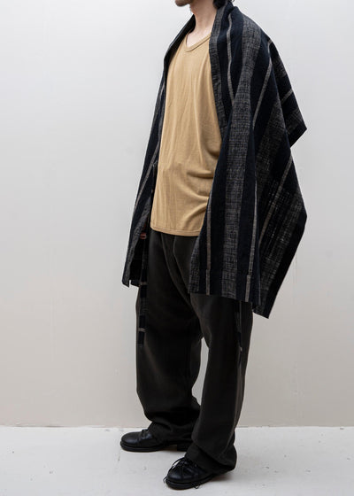 JAN-JAN VAN ESSCHE / "SCARF#22" BOLD STRIPED CLOTH