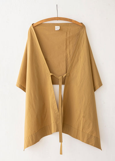 JAN-JAN VAN ESSCHE / "SCARF#22" MUSTARD SOFT COTTON SHIRTING