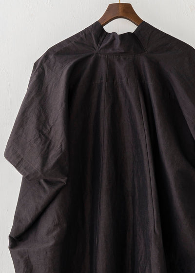 JAN-JAN VAN ESSCHE / "TUNIC#28" INK RAMIE/COTTON BATIST