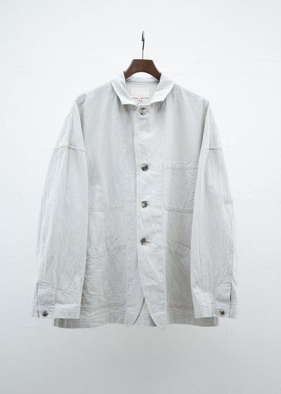 YOKO SAKAMOTO CLASSIC SACK JACKET BEIGE