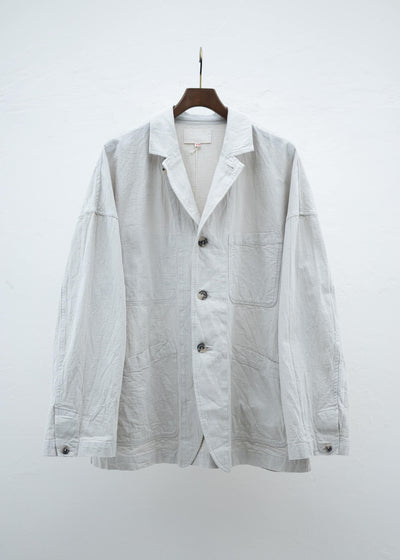 YOKO SAKAMOTO CLASSIC SACK JACKET BEIGE