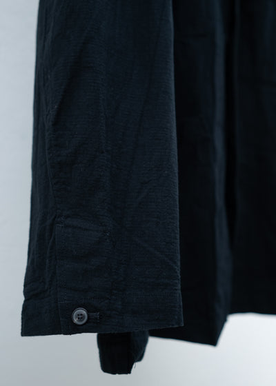 YOKO SAKAMOTO CLASSIC SACK JACKET BLACK
